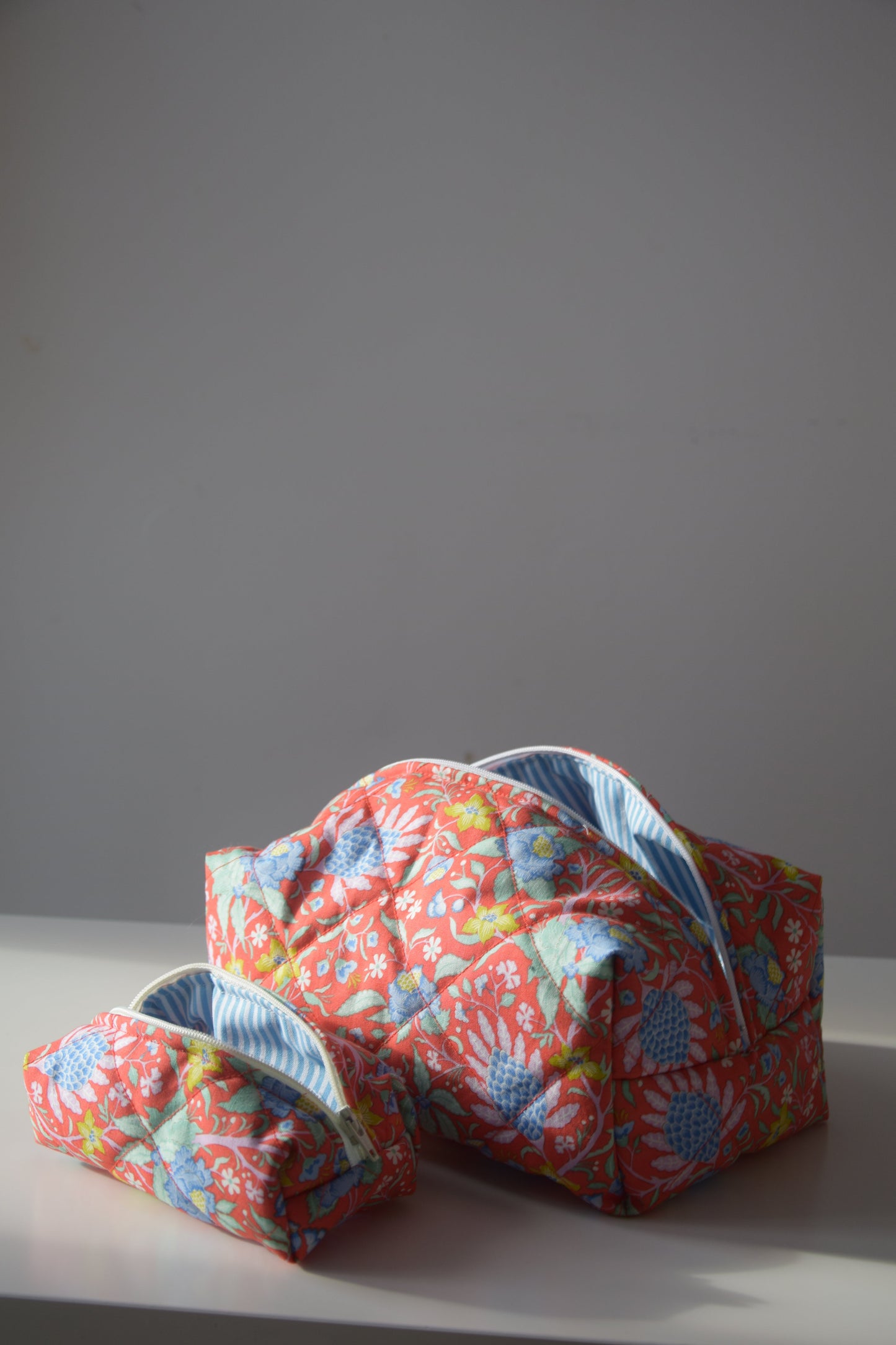 Persimmon Cosmetic Bag Blossom and Bloom