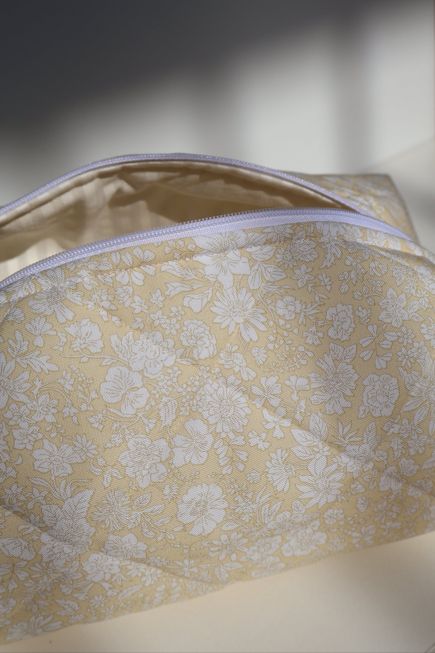 Buttercup cosmetic bag