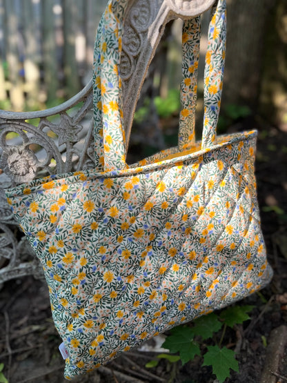 Daisy Fields Tote Bag Blossom and Bloom