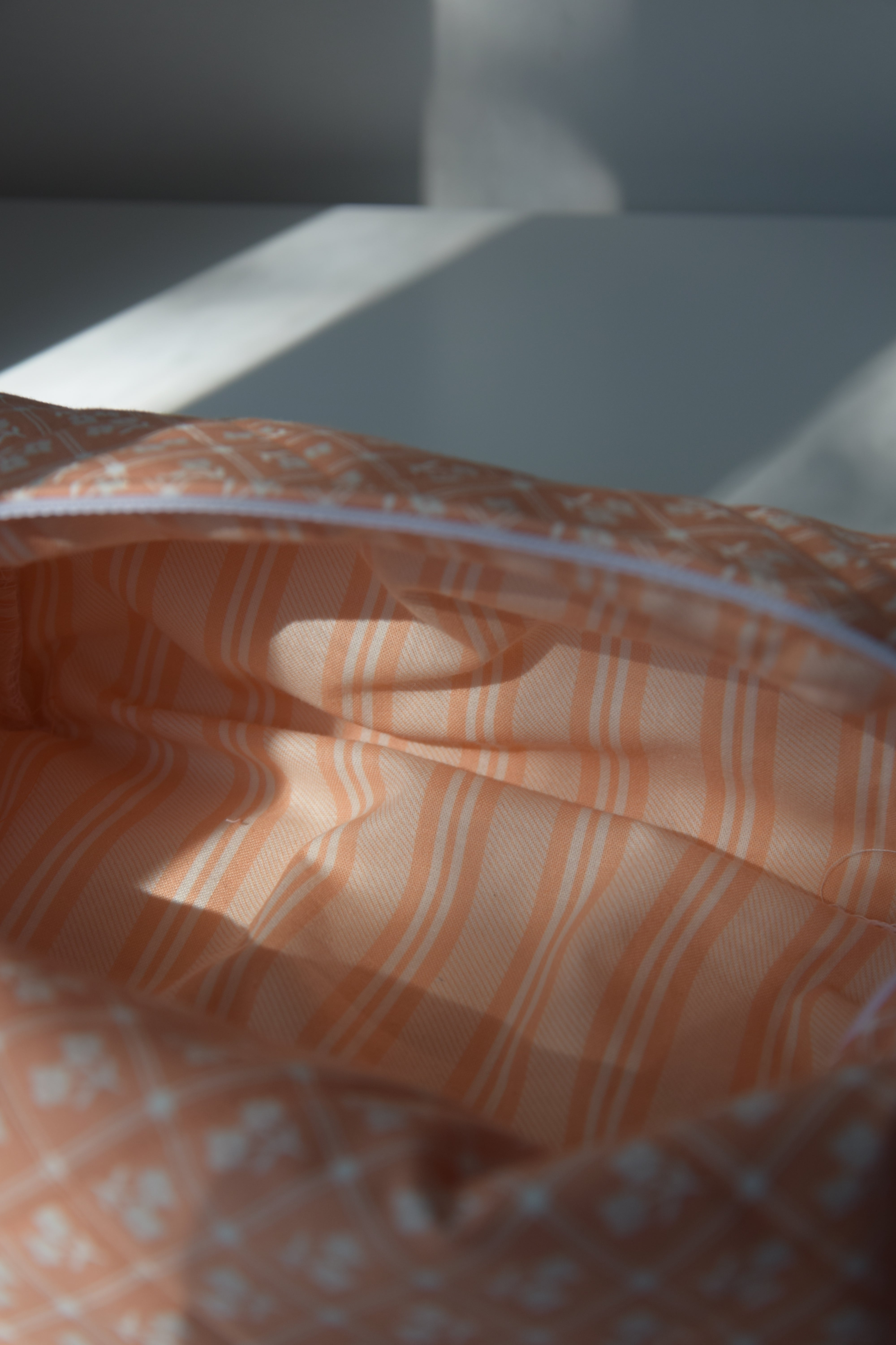 Peach Grove Cosmetic Bag