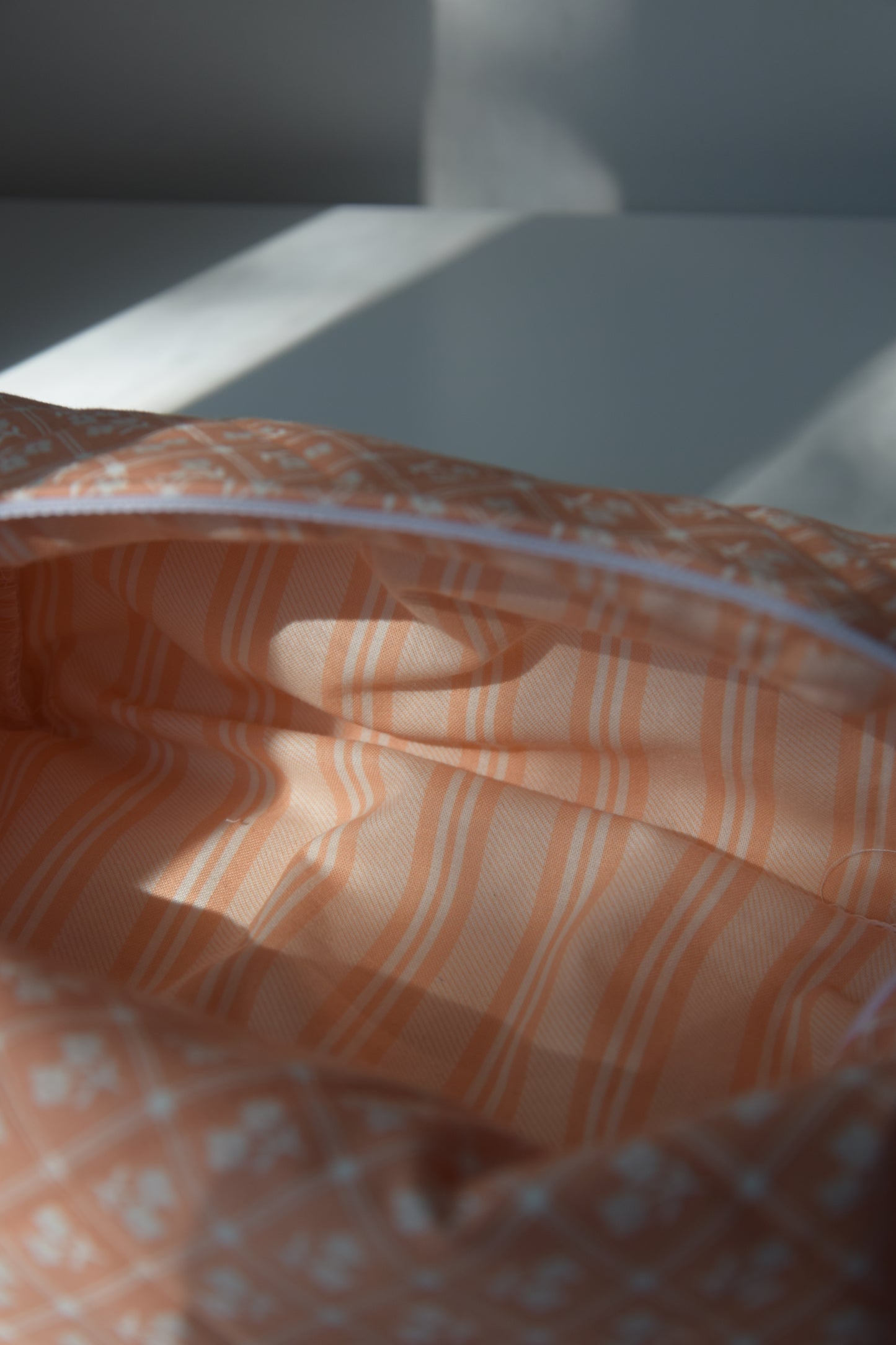 Peach Grove Cosmetic Bag