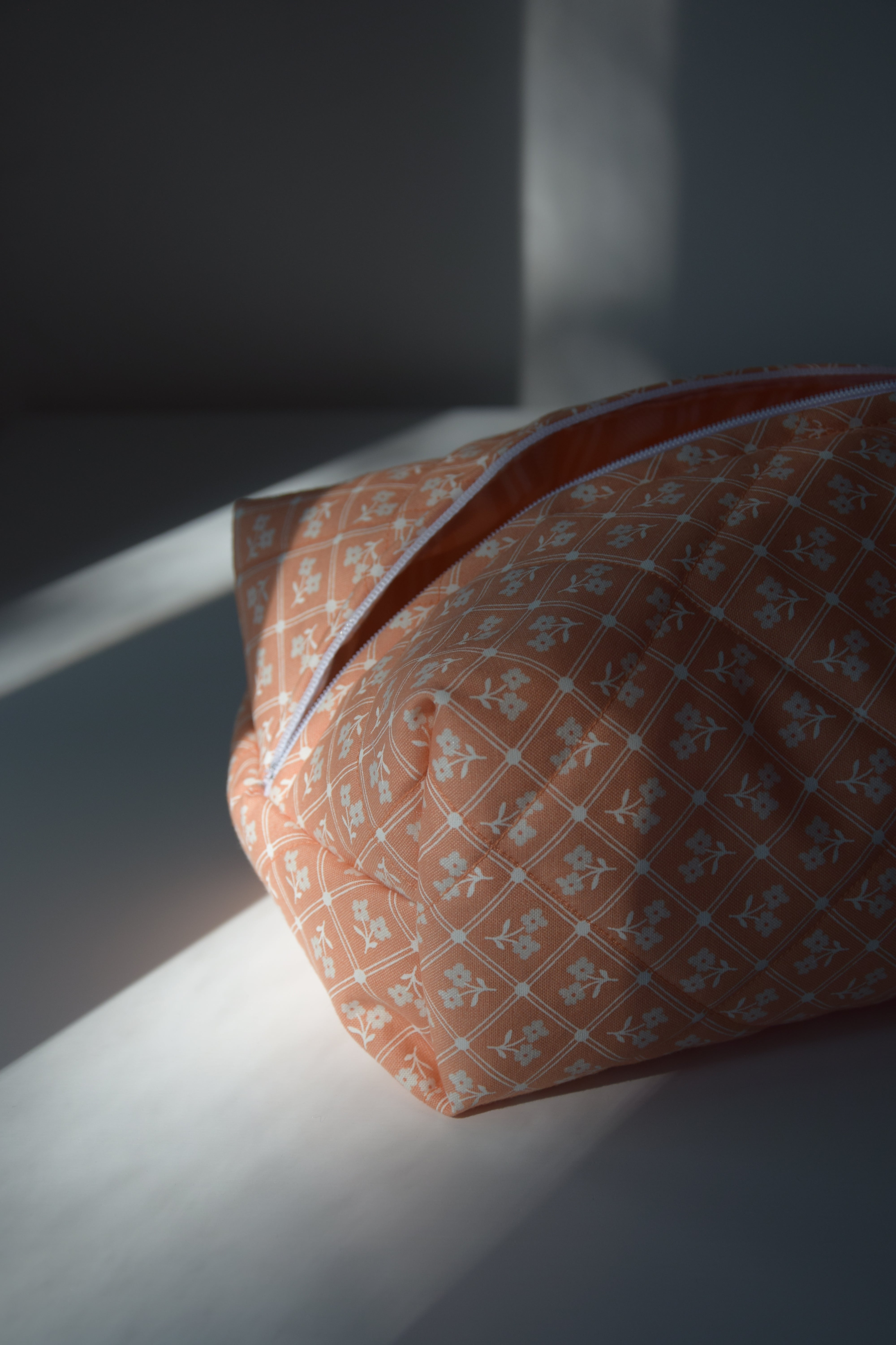 Peach Grove Cosmetic Bag