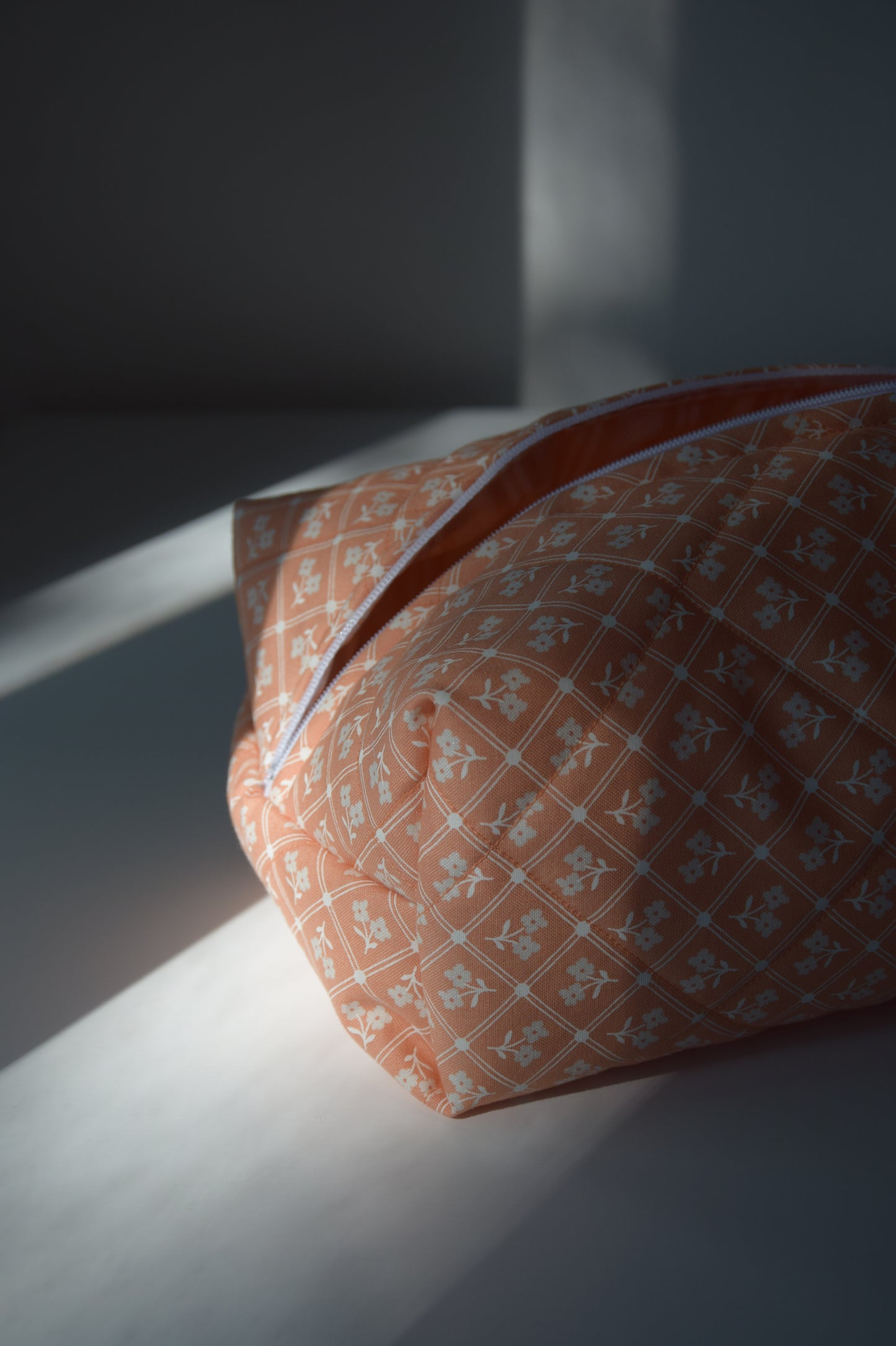Peach Grove Cosmetic Bag