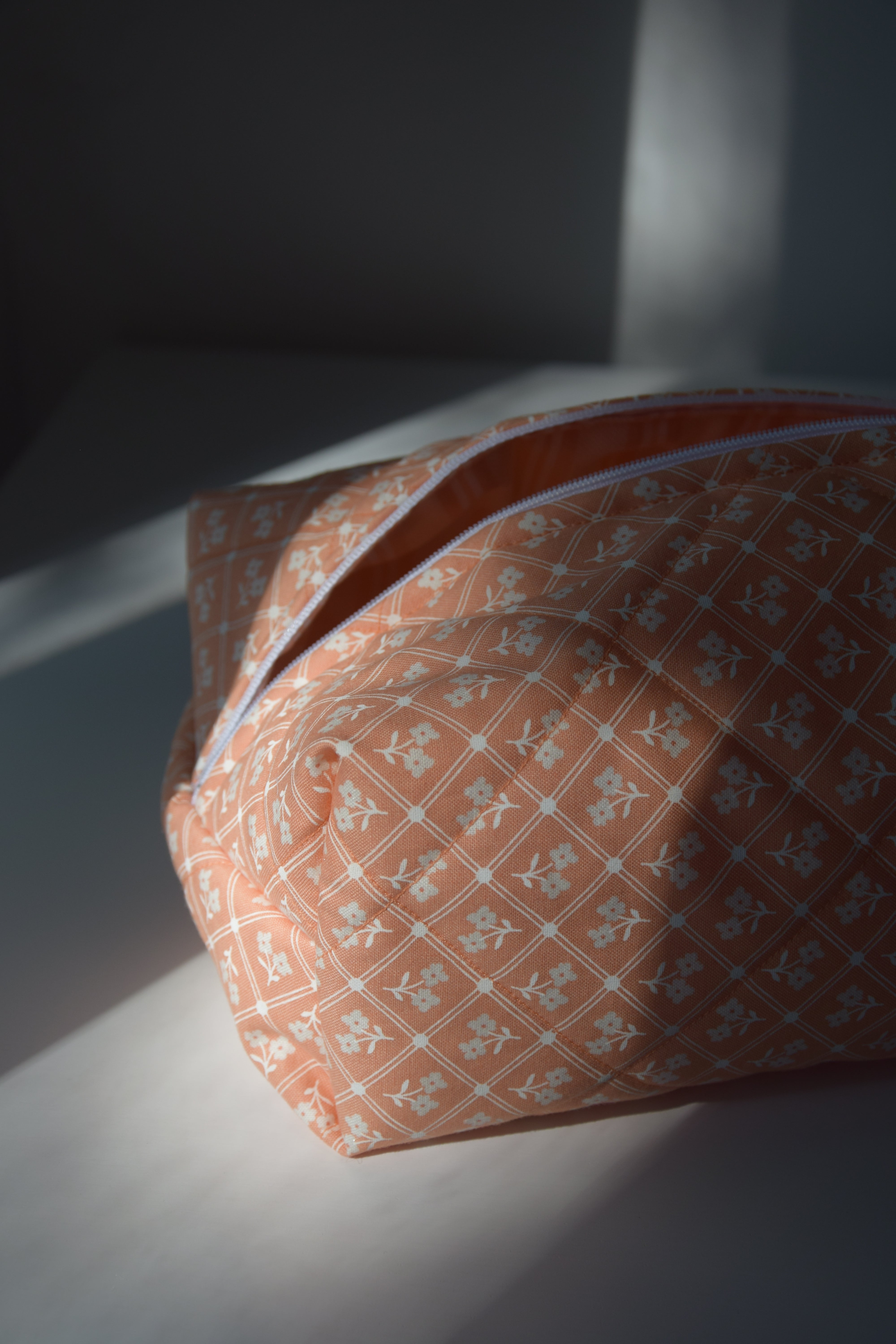Peach Grove Cosmetic Bag