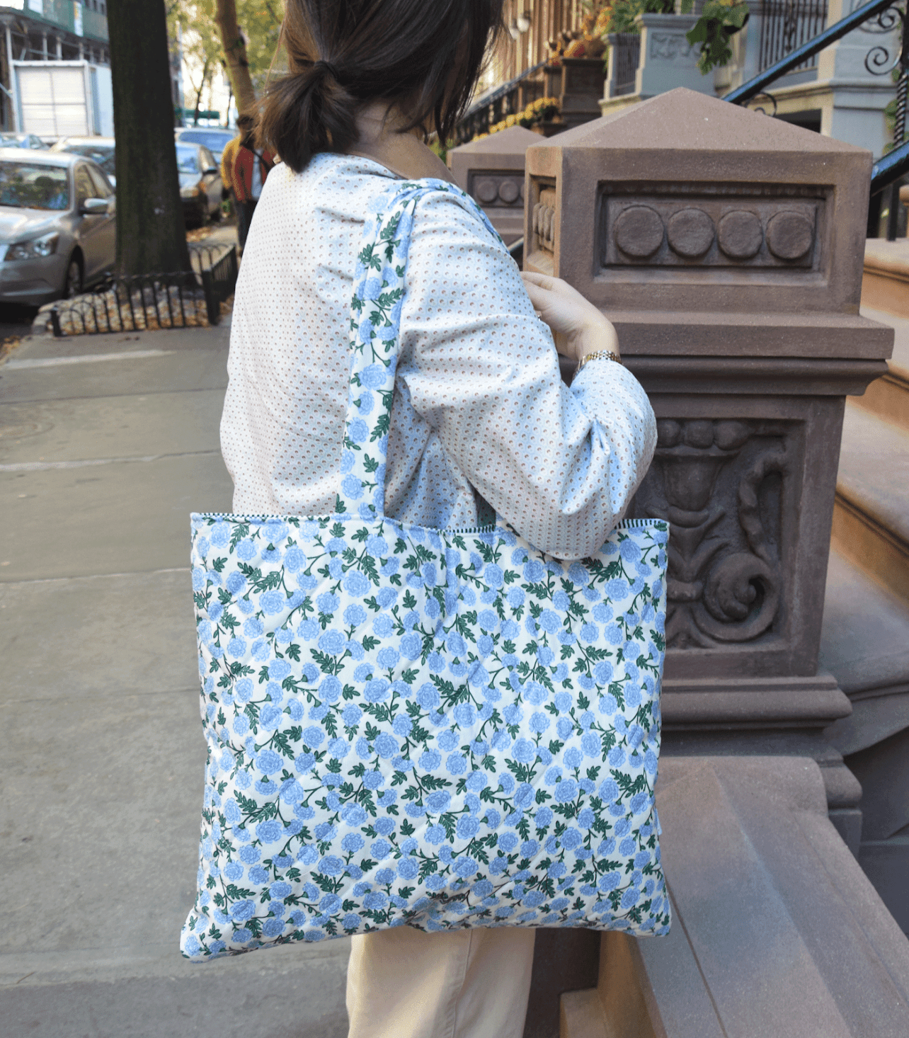 Dianthus Tote Bag Blossom and Bloom