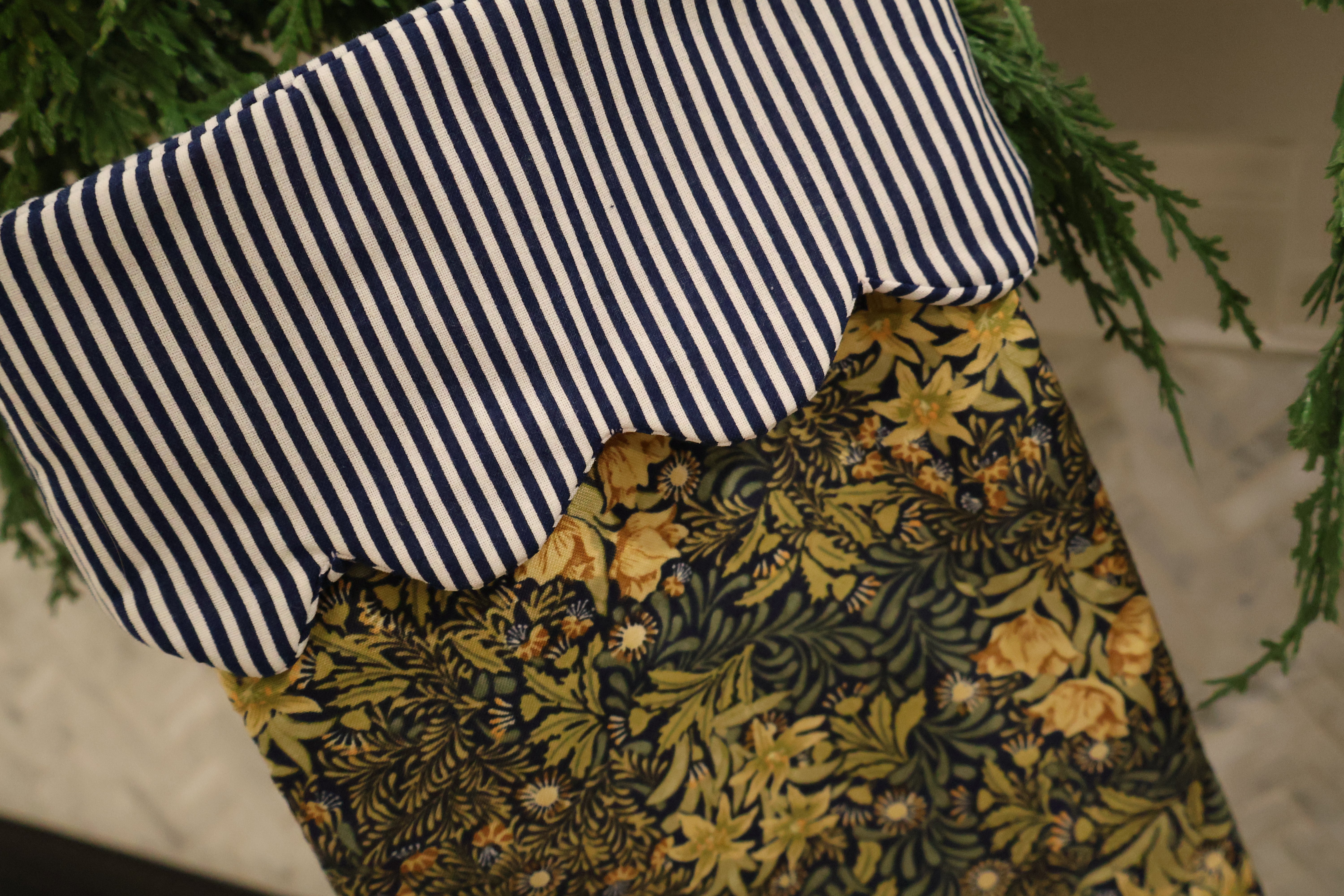 Midnight Ivy Stocking