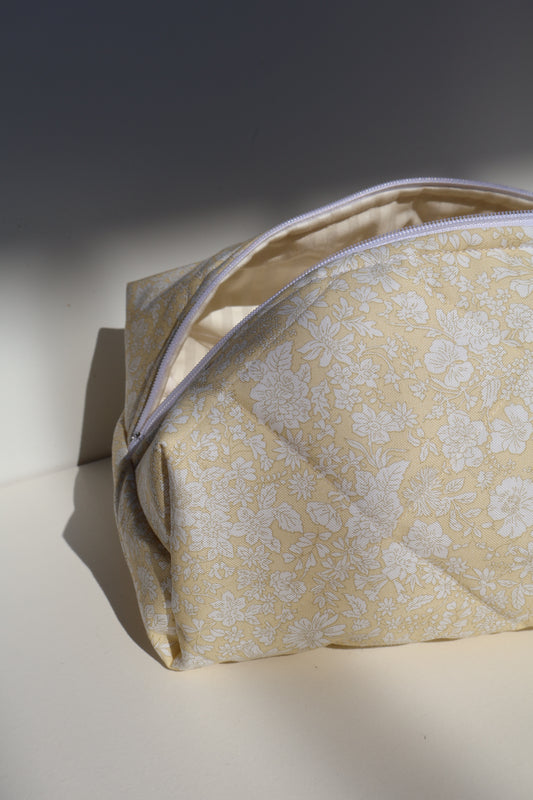 Buttercup cosmetic bag