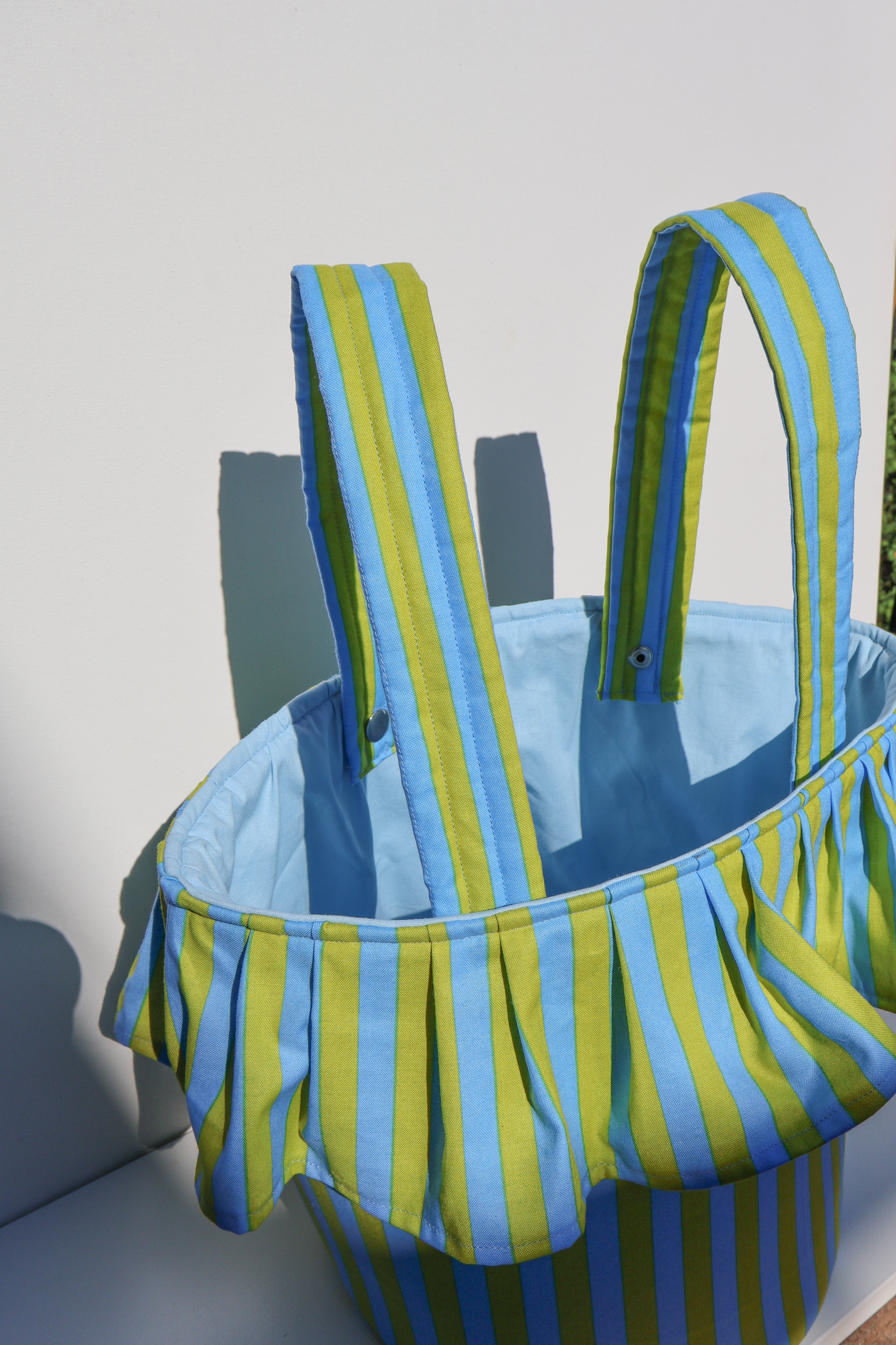 Striped Stroller Bag