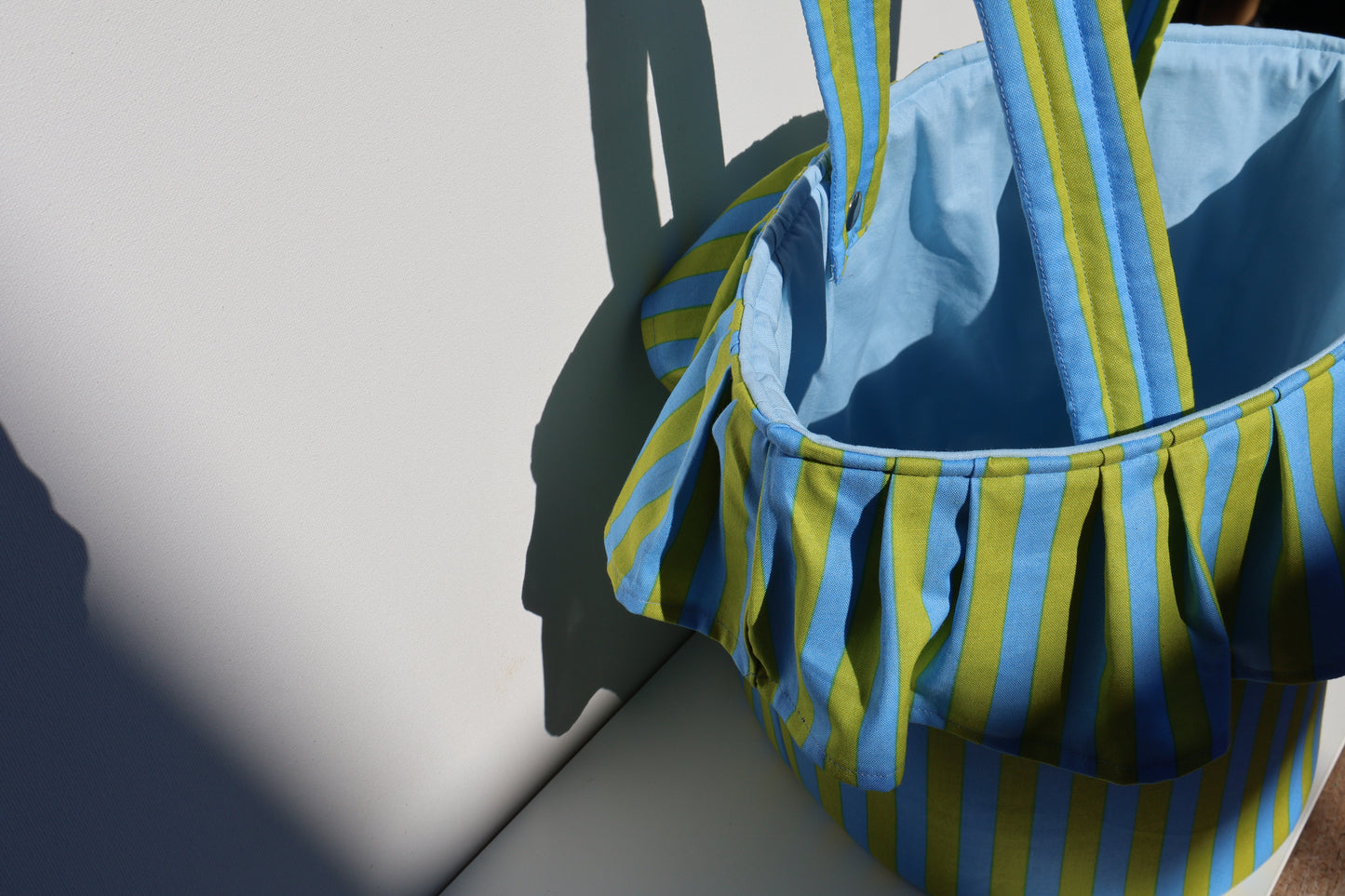 Striped Stroller Bag