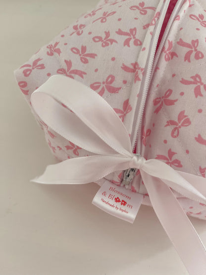 Bow Cosmetic Bag Blossom and Bloom