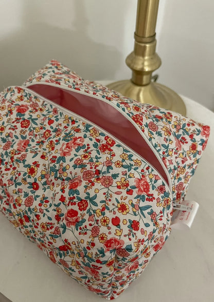 Blooming Sunset Cosmetic Bag Blossom and Bloom